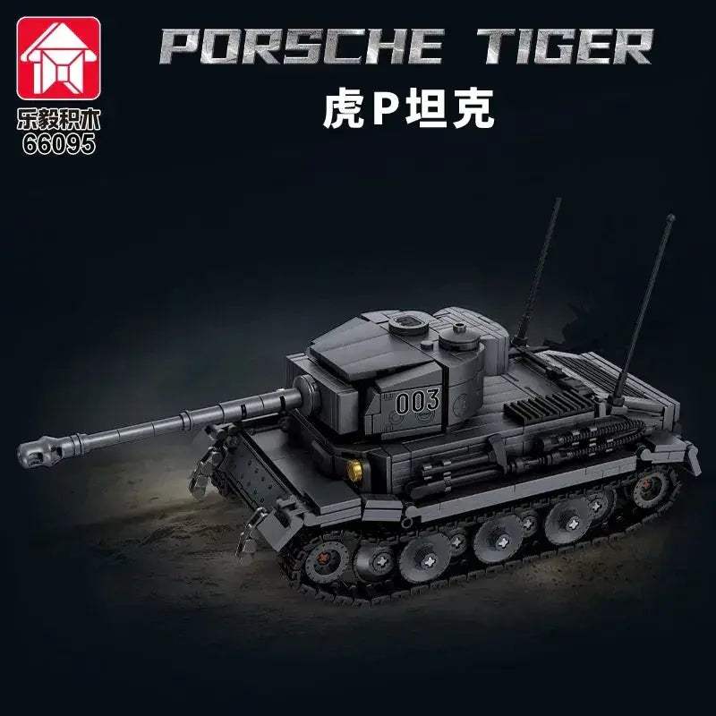 MOC Tiger Tank Building Blocks Set For Kids Educational Toy - ToylandEU