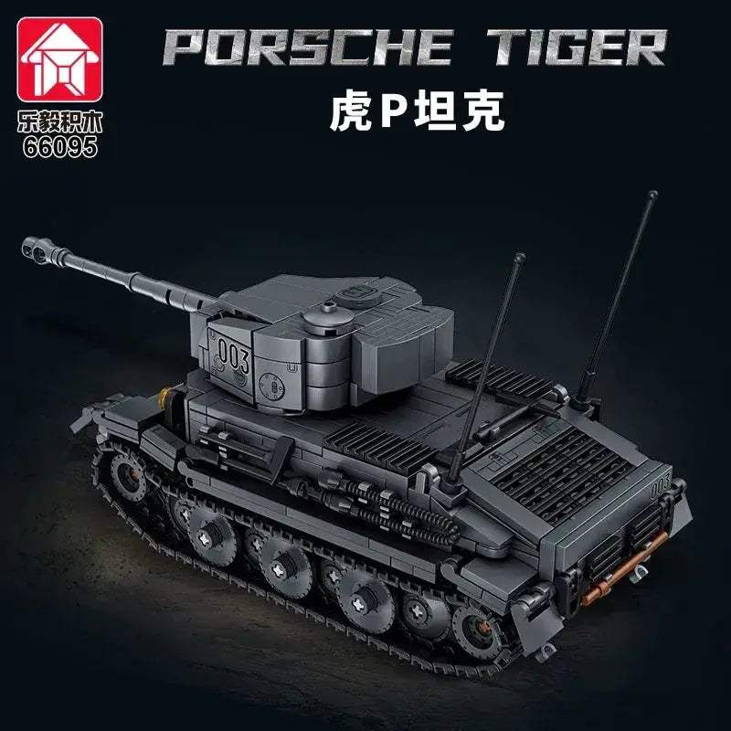 MOC Tiger Tank Building Blocks Set For Kids Educational Toy - ToylandEU
