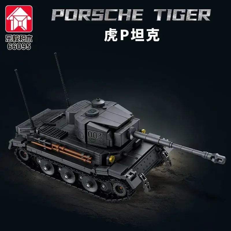 MOC Tiger Tank Building Blocks Set For Kids Educational Toy - ToylandEU