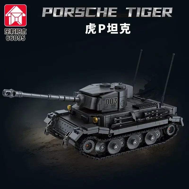 MOC Tiger Tank Building Blocks Set For Kids Educational Toy - ToylandEU