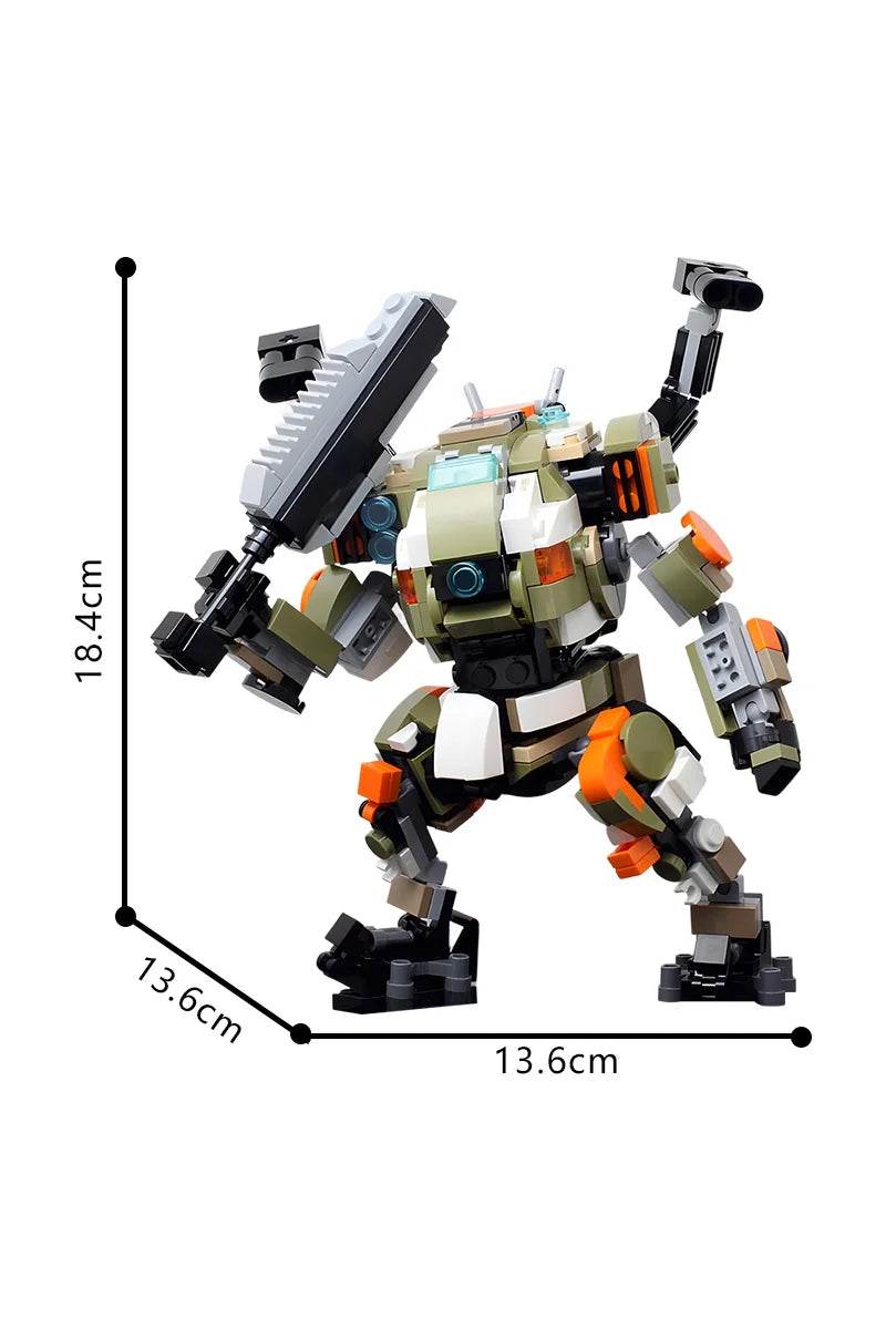 MOC Titanfall 2 Game Titan BT-7274 Robot Building Blocks Building Bricks MOC - ToylandEU