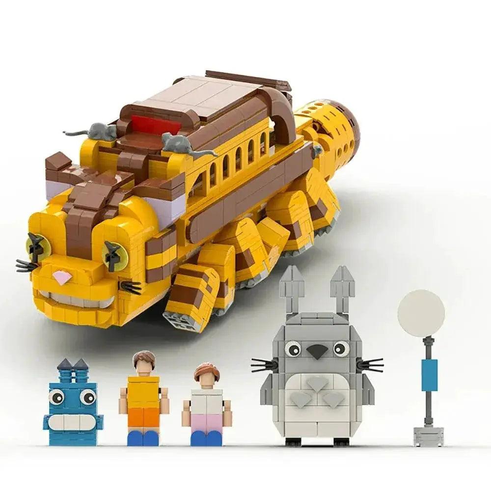  MOC Totorred Cat Bus Satsuki Mei Building Blocks Set 6 in 1 -  ToylandEU™