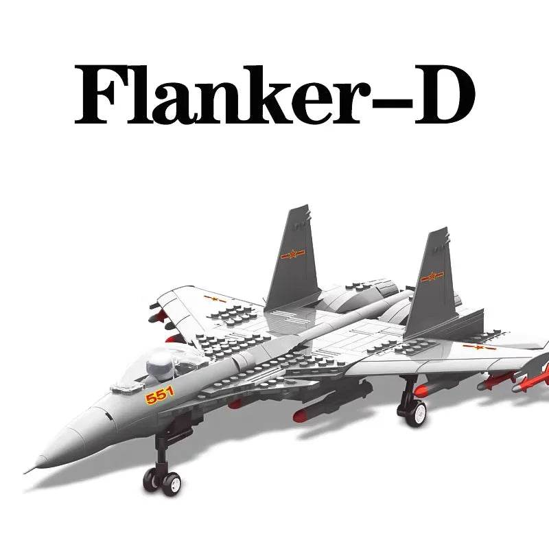 MOC Toy Mustang Helicopter Plane Building Block P51 Pirate Propeller Gift - ToylandEU