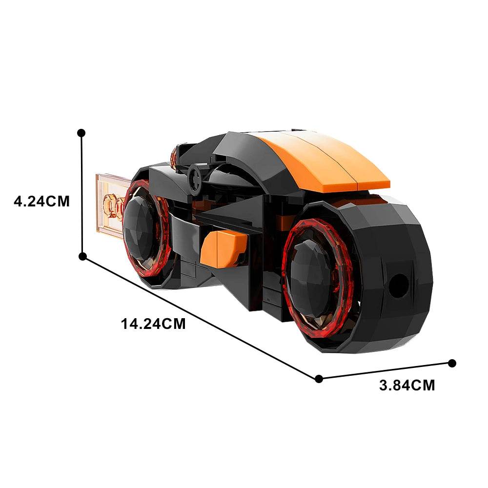 MOC Tron Motorcycle Building Blocks Puzzle Bricks Building Bricks MOC Gift - ToylandEU