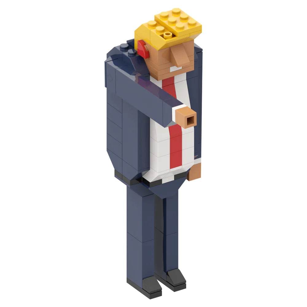 MOC Trump Cartoon Model Building Blocks Mini Action Figure Building Bricks MOC - ToylandEU