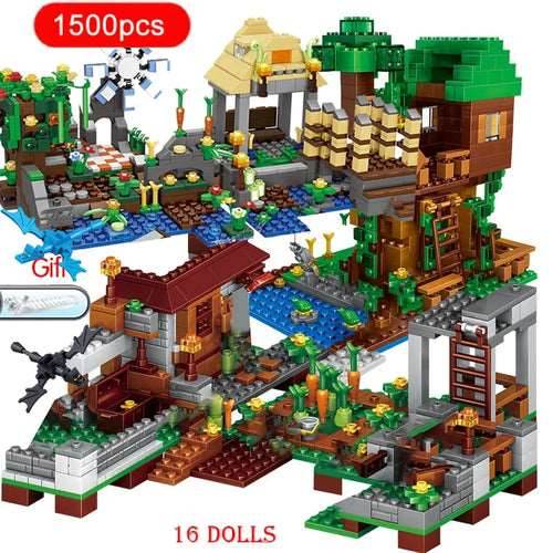MOC Ultimate Mountain Adventure Blocks Set - 1315 Pieces Building Bricks - ToylandEU