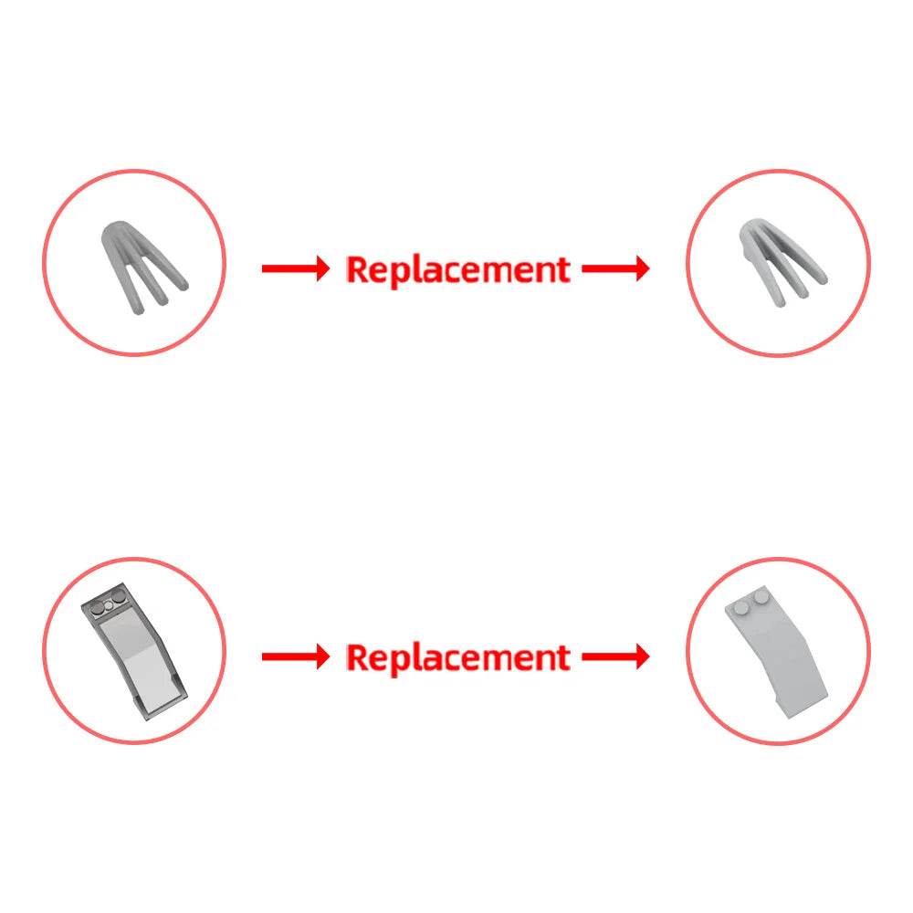 MOC Uplink Mech Revamp Robot Building Blocks Building Bricks MOC Gift - ToylandEU