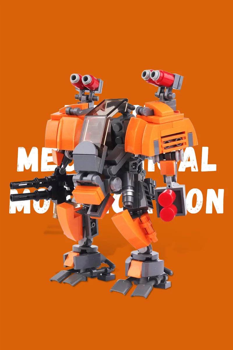 MOC Uplink Mech Revamp Robot Building Blocks Building Bricks MOC Gift - ToylandEU