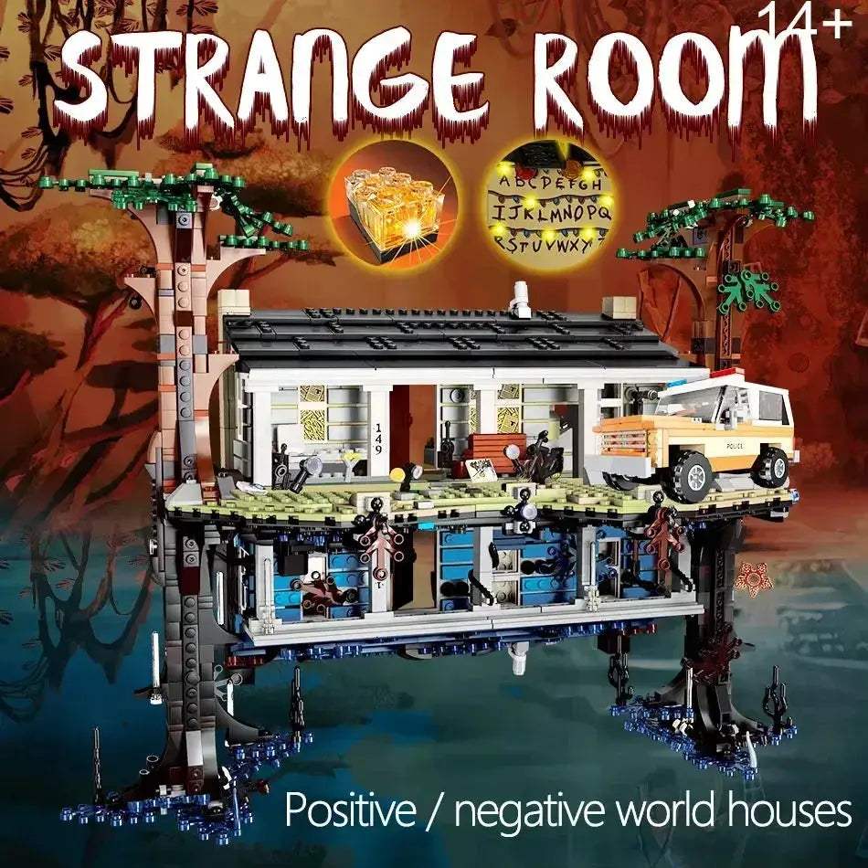 Upside Down Building Blocks Kit Lego Compatible For Horror Fans - ToylandEU