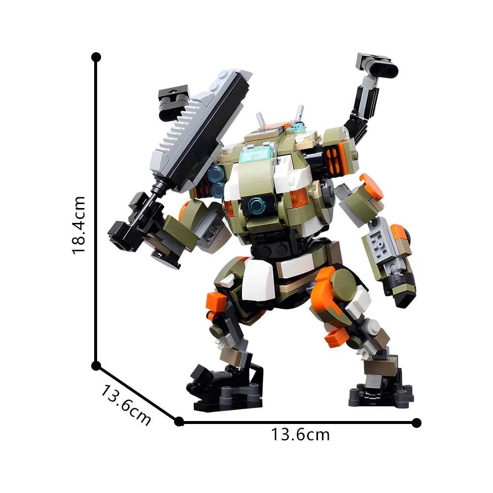 MOC Vanguard-Class Titan BT-7274 Robot Model Building Block Gift