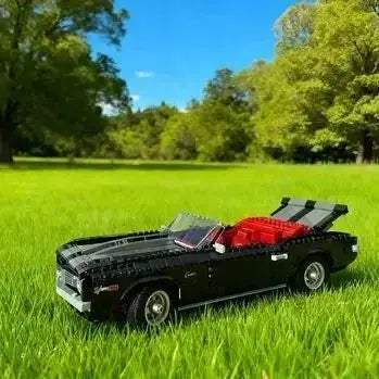  Lego Compatible Building Blocks Black Car Gift Set -  ToylandEU™