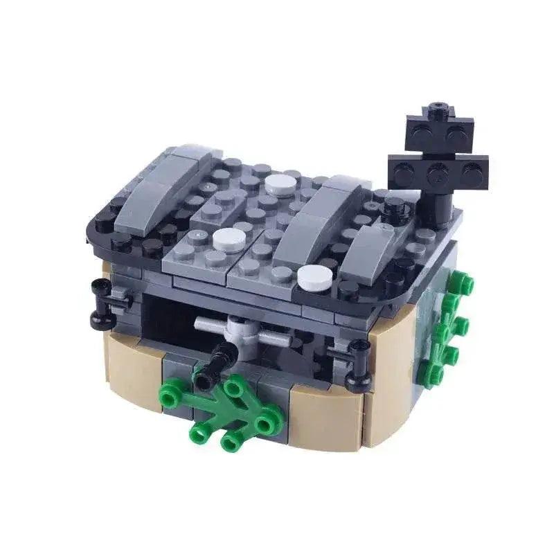  MOC WW2 German Military Cannon Building Blocks Kit Artillery Toys -  ToylandEU™
