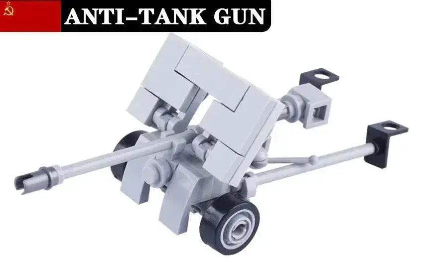  MOC WW2 German Military Cannon Building Blocks Kit Artillery Toys -  ToylandEU™