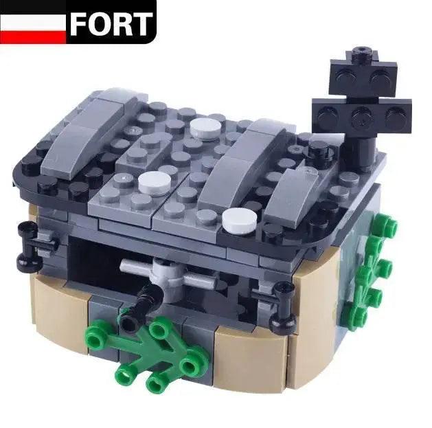  MOC WW2 German Military Cannon Building Blocks Kit Artillery Toys -  ToylandEU™