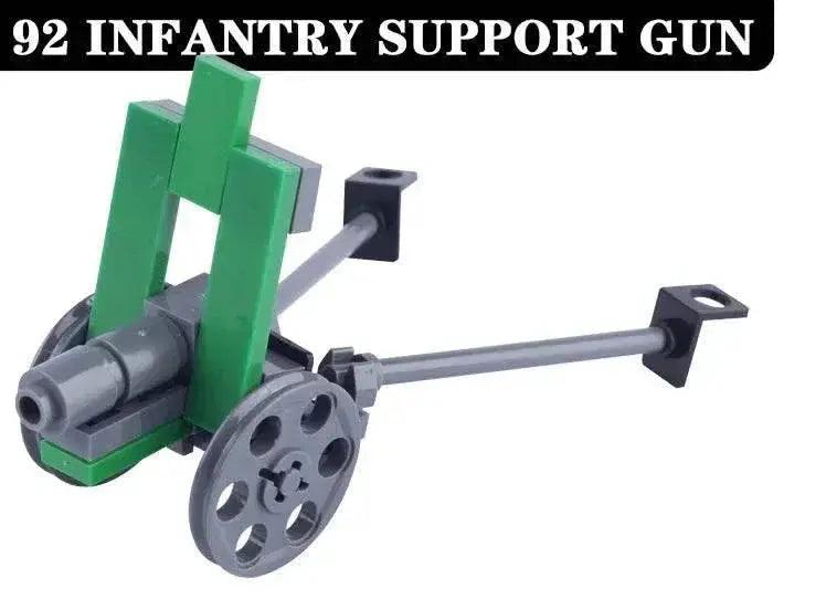  MOC WW2 German Military Cannon Building Blocks Kit Artillery Toys -  ToylandEU™