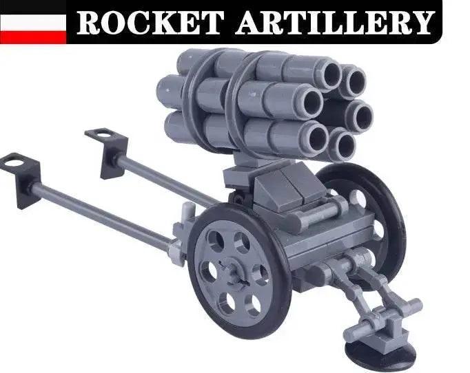  MOC WW2 German Military Cannon Building Blocks Kit Artillery Toys -  ToylandEU™