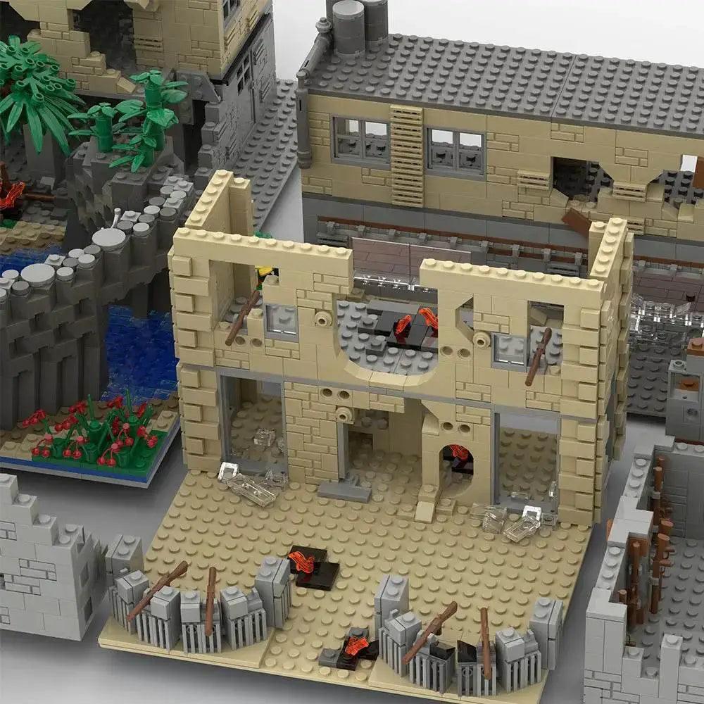  MOC WW2 Military Trench Building Blocks Kit War Scene Toys -  ToylandEU™