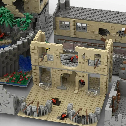  MOC WW2 Military Trench Building Blocks Kit War Scene Toys -  ToylandEU™