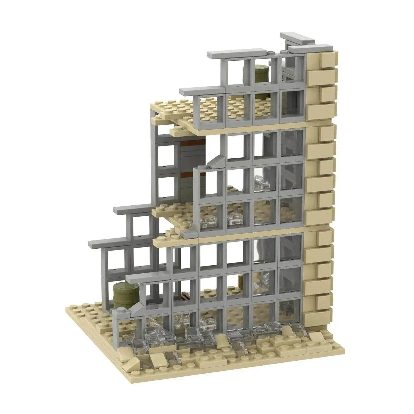  MOC WW2 Military Trench Building Blocks Kit War Scene Toys -  ToylandEU™