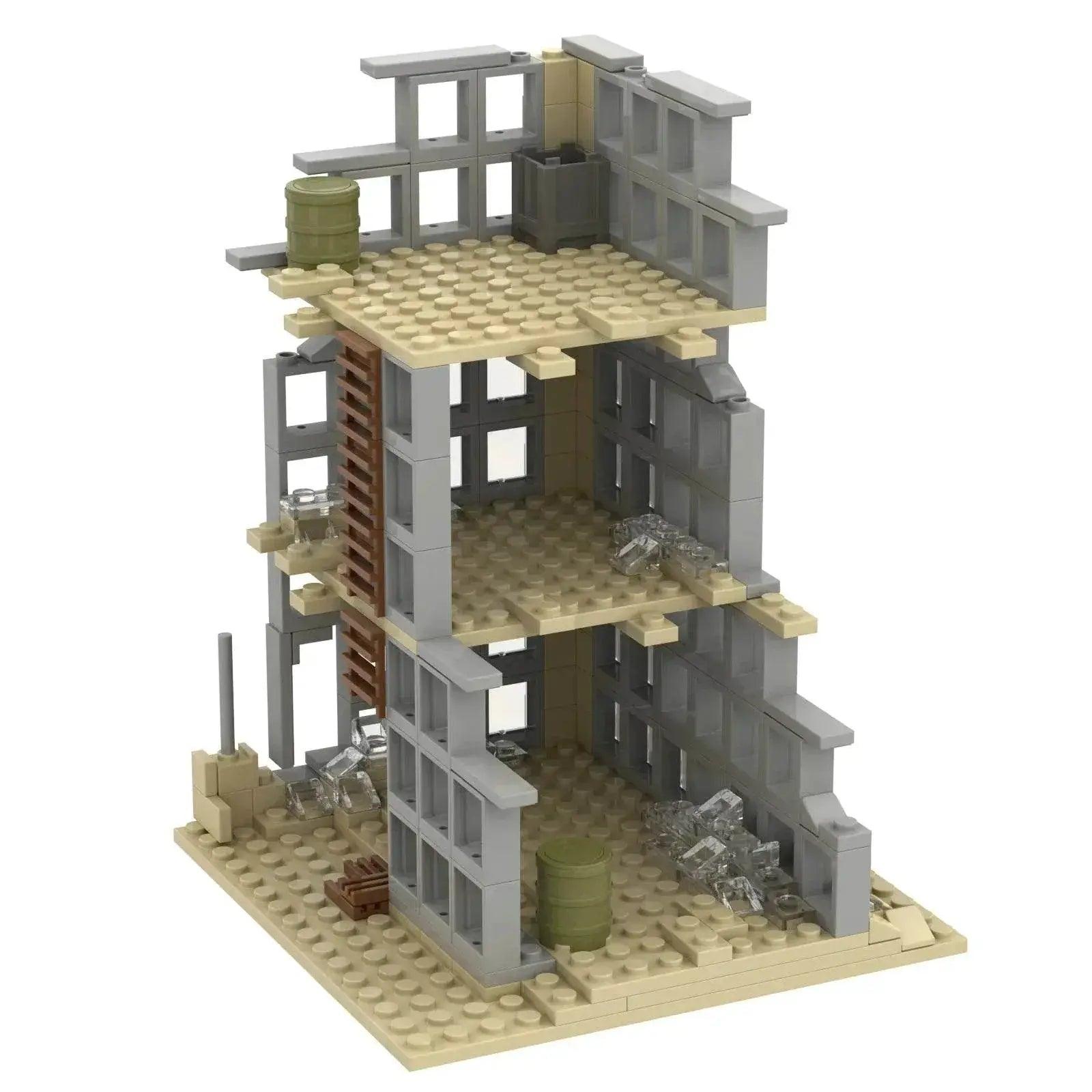  MOC WW2 Military Trench Building Blocks Kit War Scene Toys -  ToylandEU™