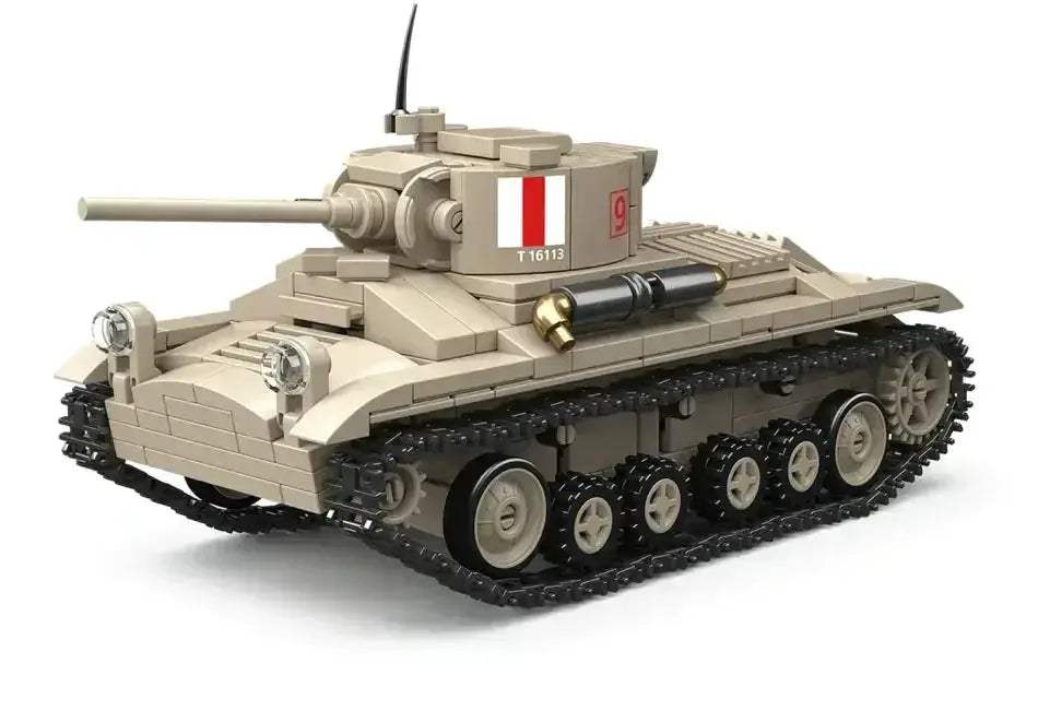 WW2 Tank Building Blocks Kit for Kids, Educational Model - ToylandEU