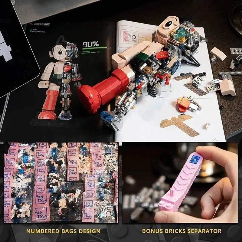 Woma Astro Boy Educational Building Blocks Compatible With Lego - ToylandEU
