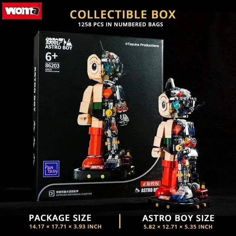 Woma Astro Boy Educational Building Blocks Compatible With Lego - ToylandEU