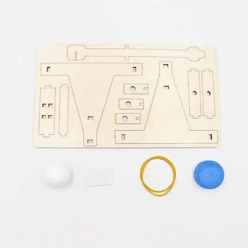  MOC Wooden Catapult Model Kit DIY Trebuchet Educational Science Assembly Building Blocks Toys for Children -  ToylandEU™