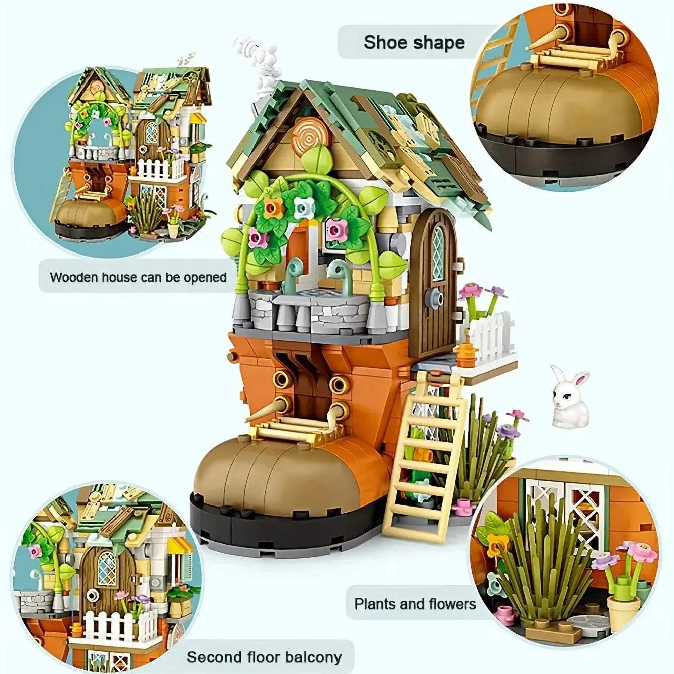 MOC World Architecture Building Blocks Miniatures Collectible For Adults - ToylandEU