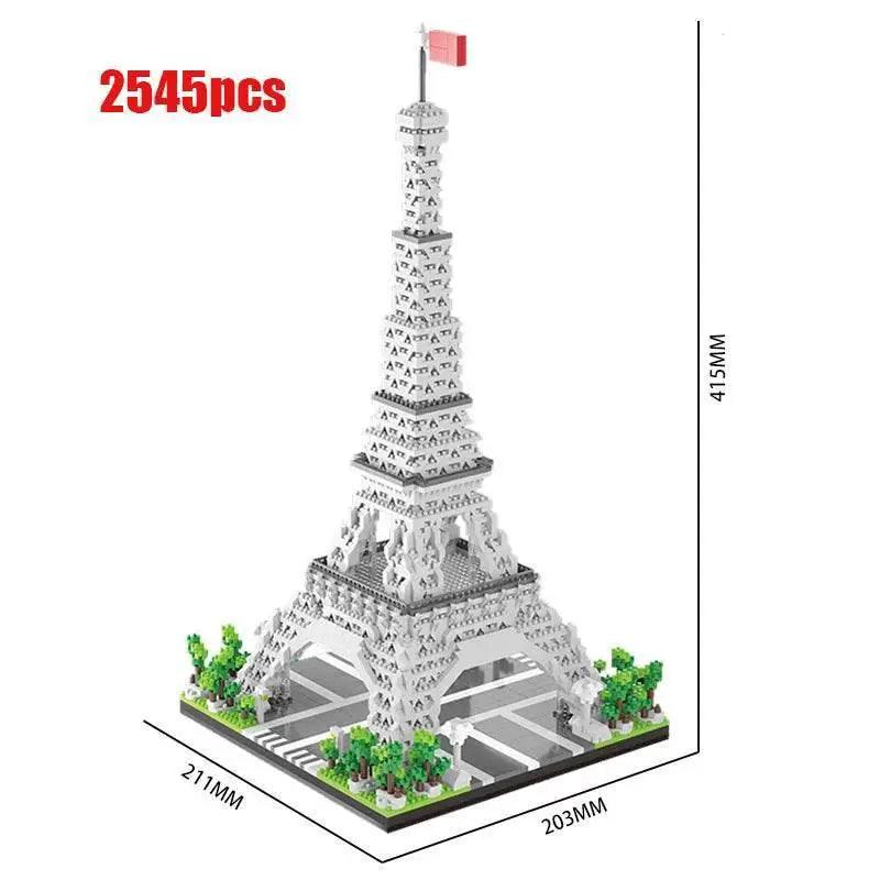  MOC World Famous Creative Architecture Eiffel Towers Model -  ToylandEU™