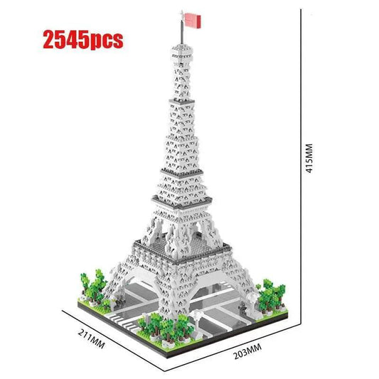  MOC World Famous Creative Architecture Eiffel Towers Model -  ToylandEU™