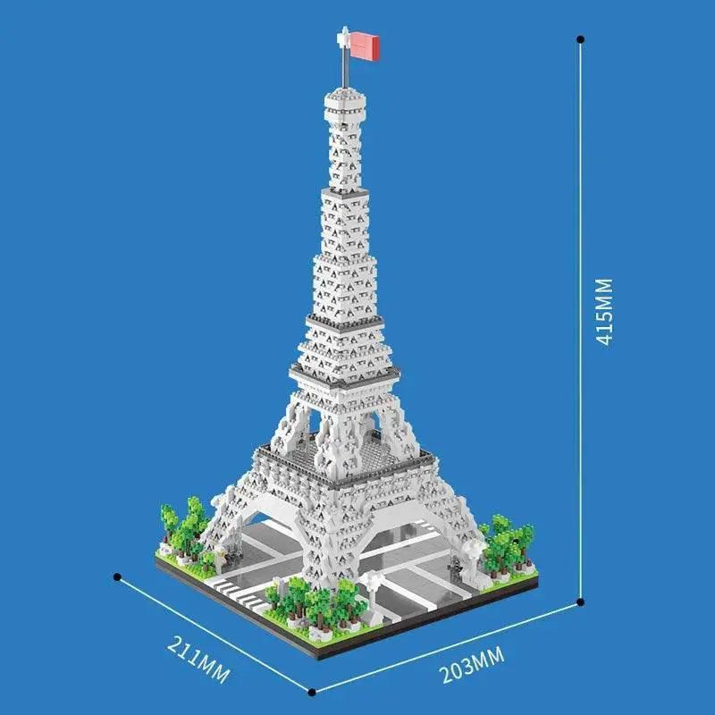  MOC World Famous Creative Architecture Eiffel Towers Model -  ToylandEU™