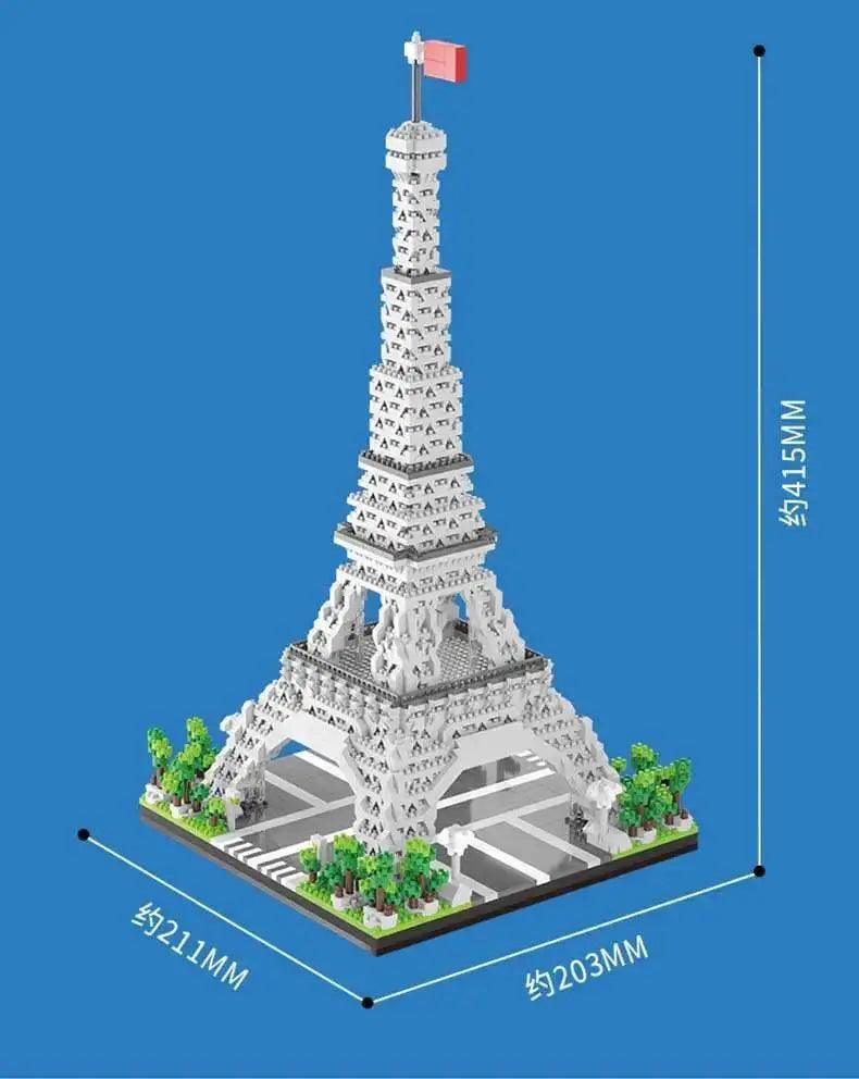  MOC World Famous Creative Architecture Eiffel Towers Model -  ToylandEU™
