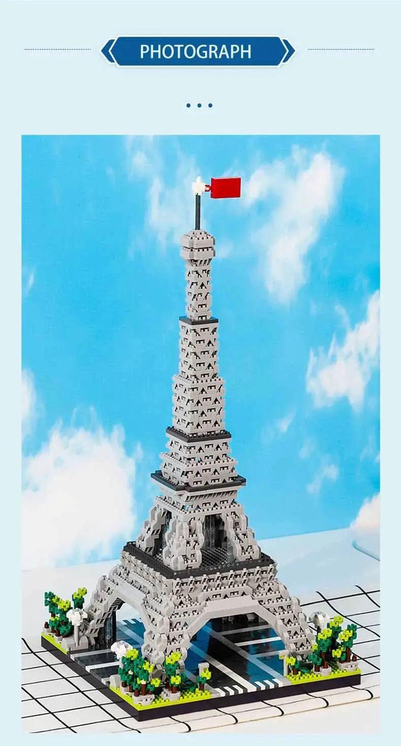  MOC World Famous Creative Architecture Eiffel Towers Model -  ToylandEU™