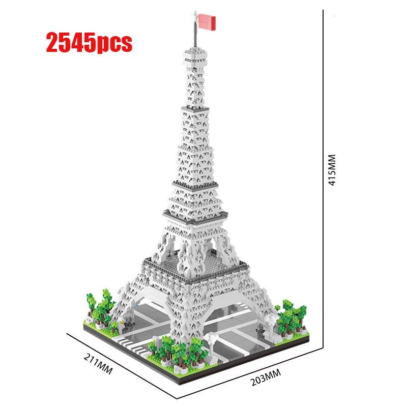 MOC World Famous Creative Architecture Eiffel Towers Model - ToylandEU