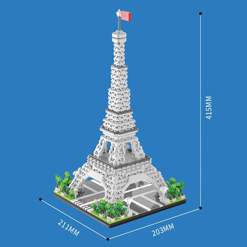 MOC World Famous Creative Architecture Eiffel Towers Model - ToylandEU
