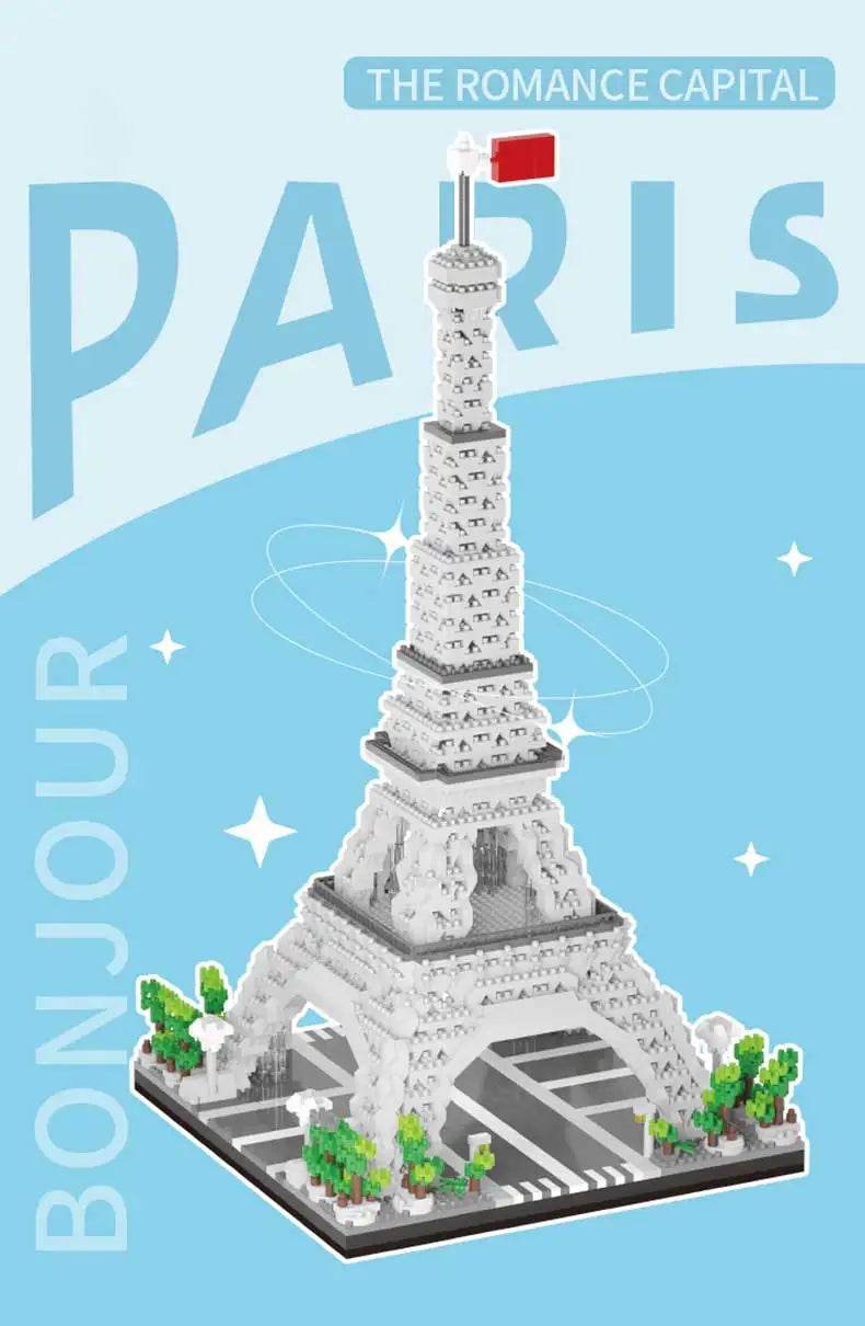 MOC World Famous Creative Architecture Eiffel Towers Model - ToylandEU