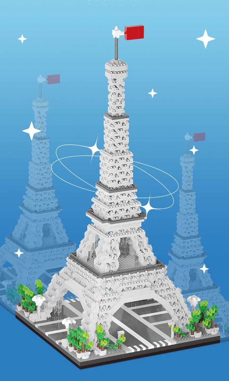 MOC World Famous Creative Architecture Eiffel Towers Model - ToylandEU