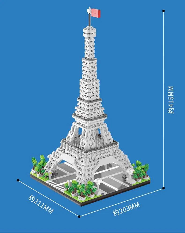 MOC World Famous Creative Architecture Eiffel Towers Model - ToylandEU
