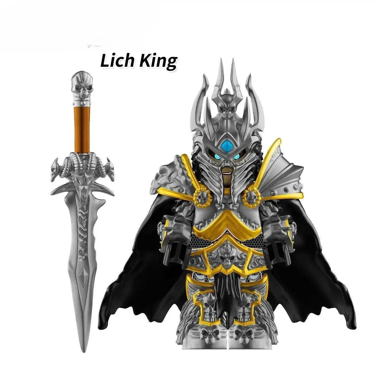 World Of Warcraft Lich King Mini Action Figure Building Blocks - ToylandEU