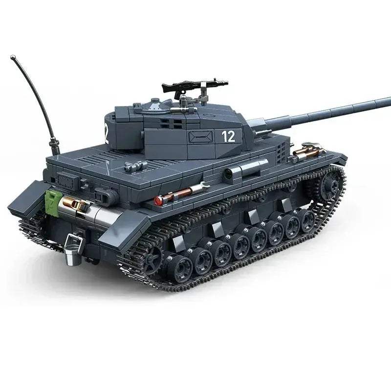 World War II Tank Building Blocks Set For Boys Educational - ToylandEU