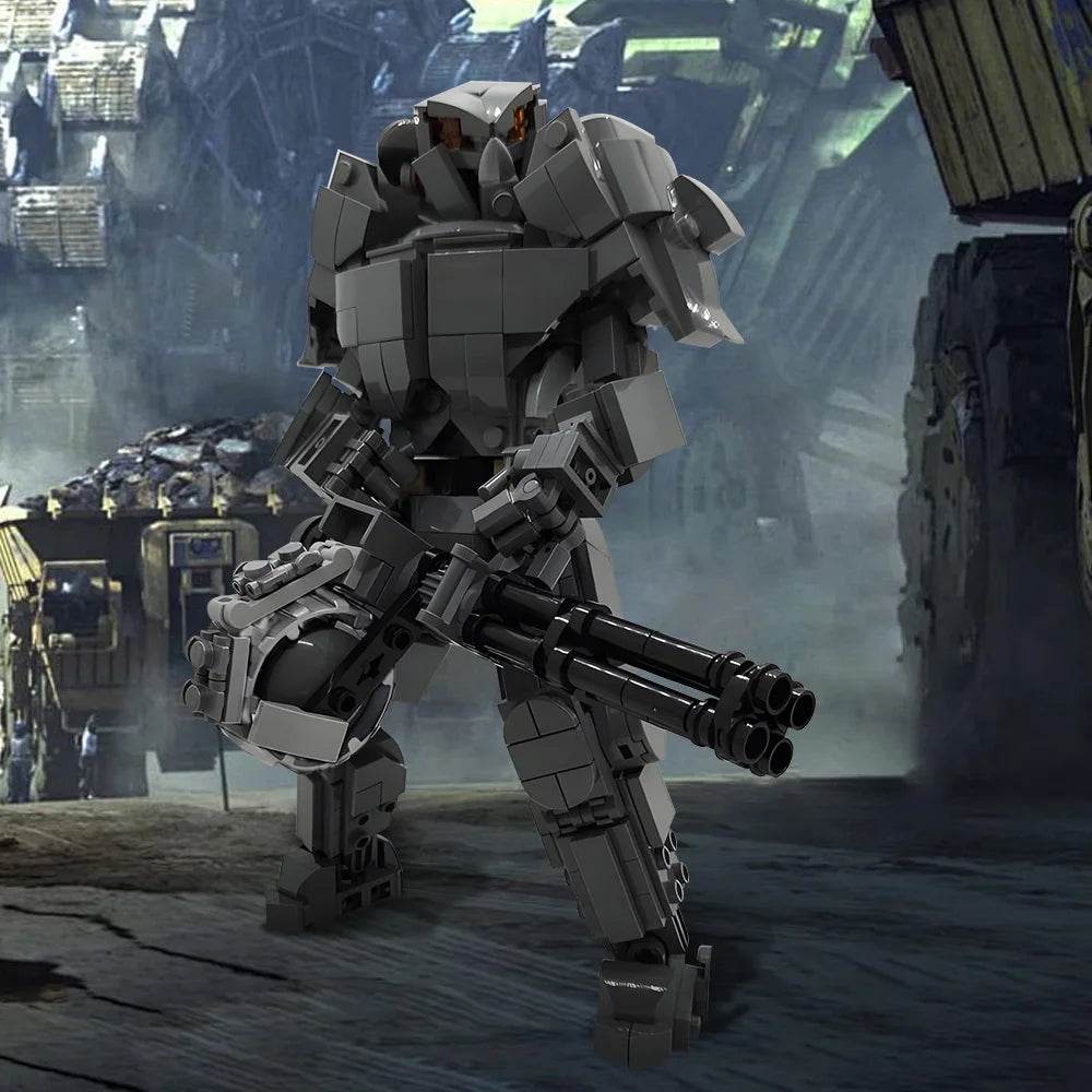 MOC X-01 Power Armor Model Building Blocks Creative DIY Gift Building Bricks MOC - ToylandEU