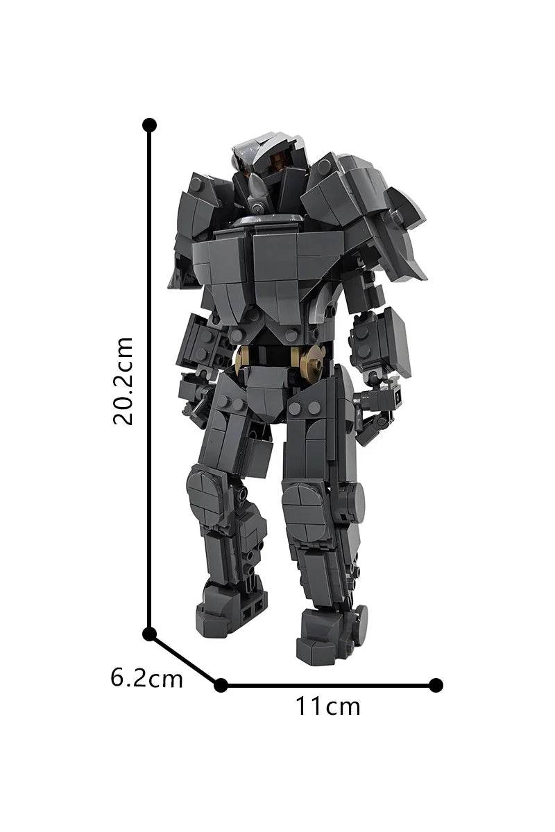 MOC X-01 Power Armor Model Building Blocks Creative DIY Gift Building Bricks MOC - ToylandEU