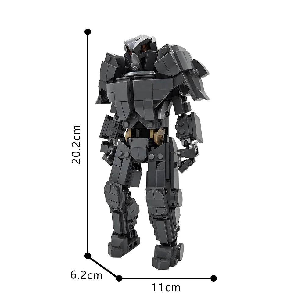MOC X-01 Power Armor Model Building Blocks Creative DIY Gift Building Bricks MOC - ToylandEU