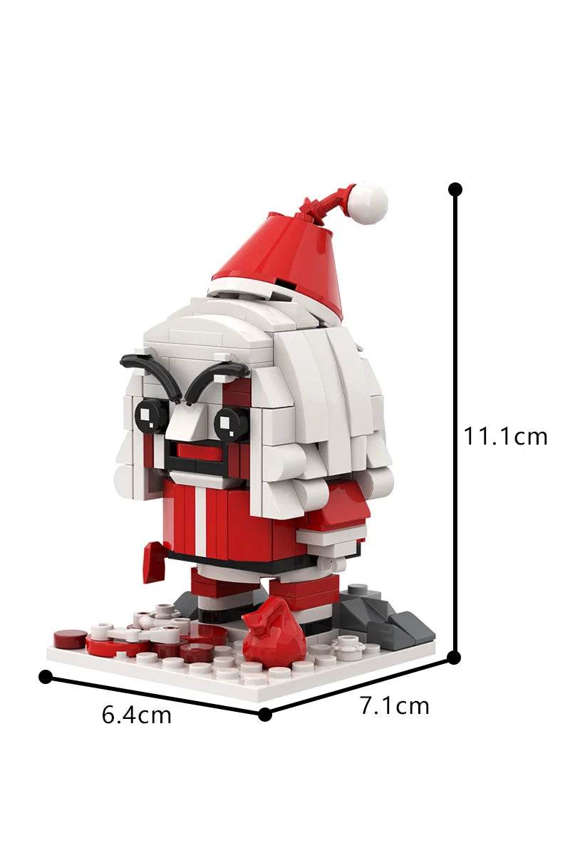 MOC Xmas Terrifier Brickheadz Building Blocks Horror Doll Gift Building Bricks MOC - ToylandEU