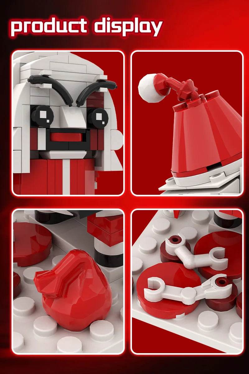 MOC Xmas Terrifier Brickheadz Building Blocks Horror Doll Gift Building Bricks MOC - ToylandEU