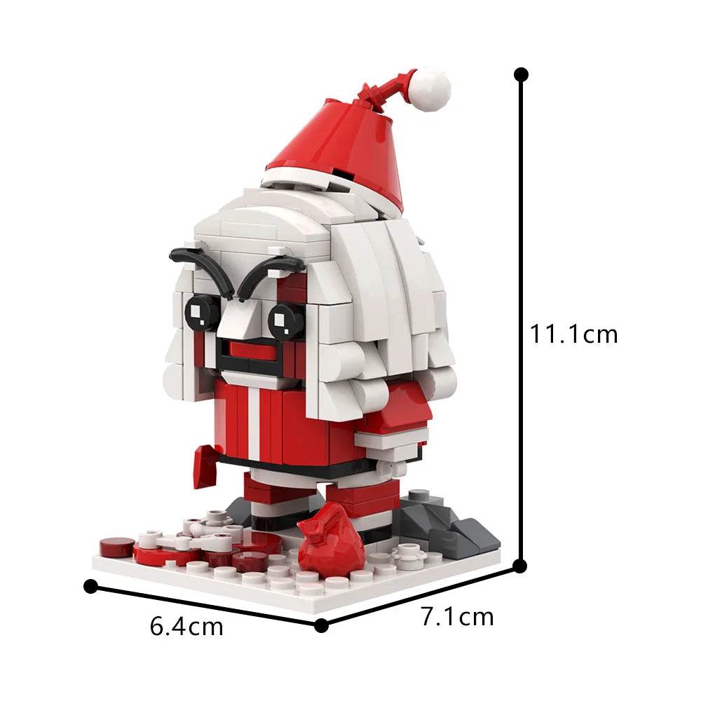 MOC Xmas Terrifier Brickheadz Building Blocks Horror Doll Gift Building Bricks MOC - ToylandEU