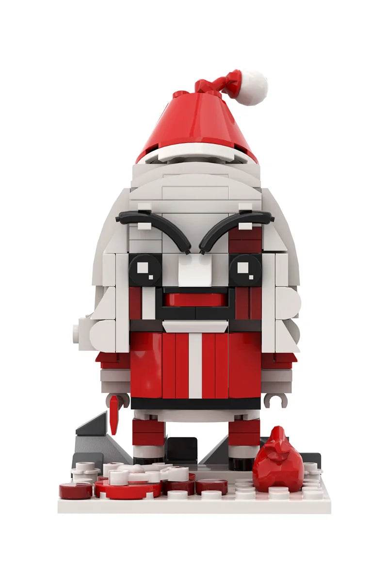 MOC Xmas Terrifier Brickheadz Horror Movie Doll Action Building Bricks MOC - ToylandEU