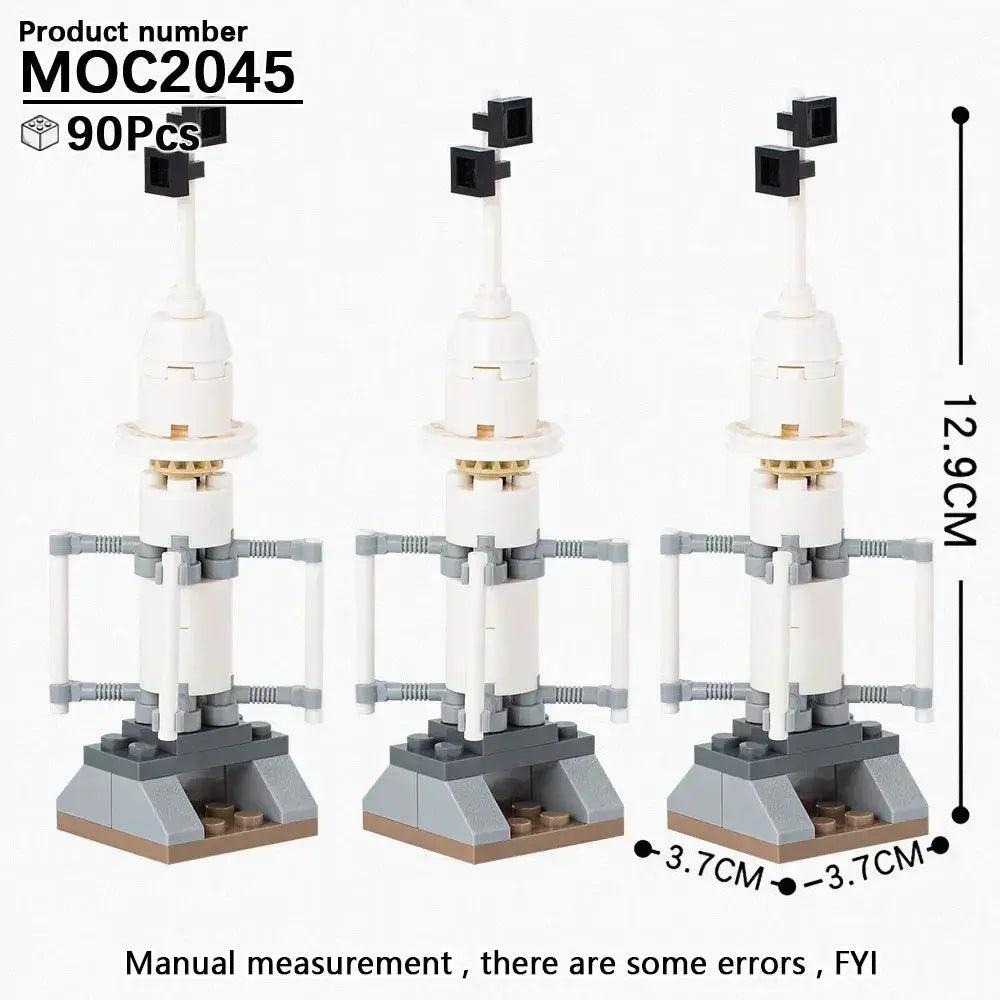  MOOXI Movie Space Wars Prop Cannon Anti-Aircraft Guns Supply Packs Adult Building Blocks Set MOC Brick Model Kit DIY Diorama Toy -  ToylandEU™