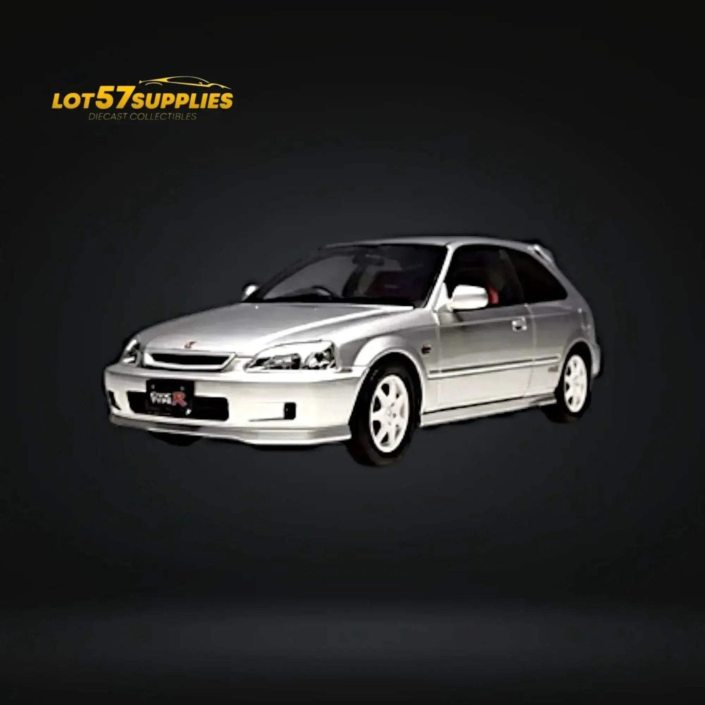 MOTORHELIX Honda Civic Type-R EK9-120 SILVER 1:18 - ToylandEU